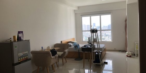 Cho thuê căn hộ Sunrise Cityview; 41m2; tầng cao, đầy đủ nội thất; 9 triệu/tháng