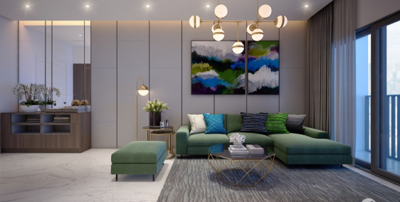 Cho thuê CH 2PN, 70m2 Jamila Khang Điền, view Bitexco thoáng mát, giá 7tr/th