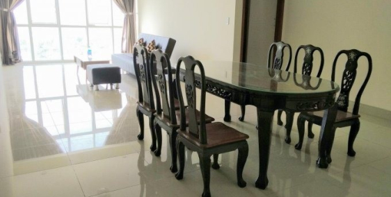 Cần cho thuê căn hộ Sacomreal - 584 Q.Tần Phú, Dt : 75 m2, 2PN, tầng cao