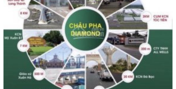 Mở bán Châu Pha Diamond – 300tr/lô , sổ hồng, xây dựng tự do