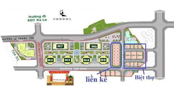 Suất ngoại giao shophouse duy nhất tại Mipec City View, Kiến Hưng, Hà Đông