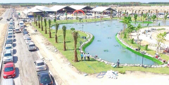 Đất mặt tiền đường 25c(100m) dự án Mega City 2,Phú Hội- NhơnTrạch, 100m2