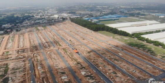 CITY LAND BÌNH DƯƠNG Đất 2 mặt tiền đường DT746, Đối diện KCN Nam Tân Uyên