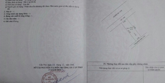 Bán nền mặt tiền đường B5 khu dân cư Hưng Phú 1 - 2.9 tỷ