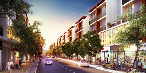 Dãy phố Lê Đình Kỵ, sức hấp dẫn đến nhiều nhà đầu tư