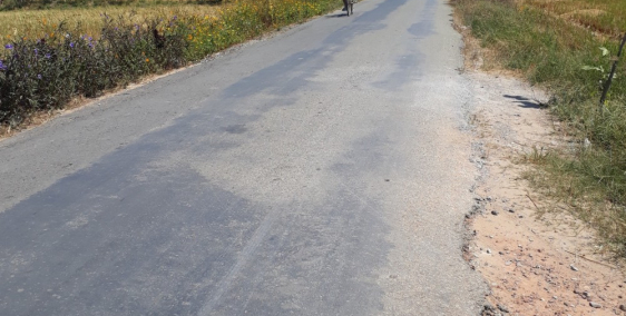 Vợ chồng cần bán gấp lô đất ấp 5, Phước Vân, Cần Đước, sổ hồng riêng, DT 1553m2