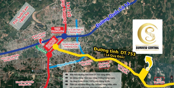 đầu tư đất sunview cetral tại đây