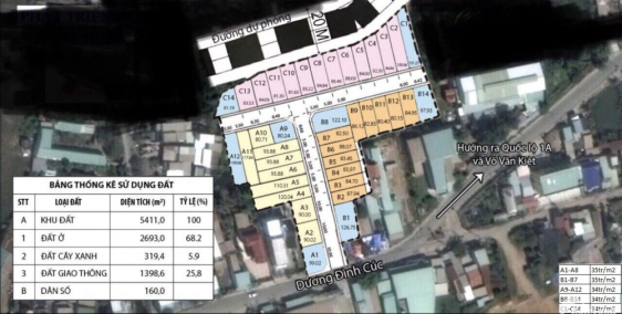 bán đất đã có sổ riêng từng nền, xã Tân Kiên -  Bình Chánh