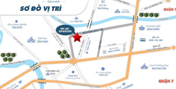 Đất Thổ cư 100% Mặt Tiền Đường Nguyễn Hữu Trí, Thuận lợi Kinh Doanh Mua Bán