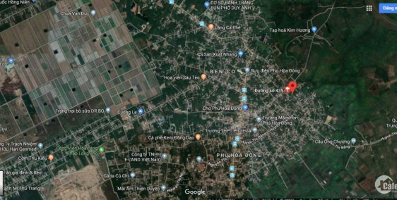 Bán dất xã Phú Hòa Đông Củ Chi 136.9m2 giá 900tr