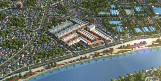 Nhà 4 tầng ven sông cạnh siêu thị Aeonmall