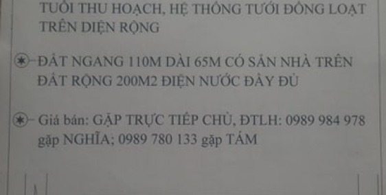 Bán đất vườn có sẵn nhà Trung Mỹ Tây - Mỹ Tho