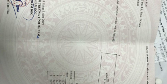 Cần bán lô đất mặt đường QL1A tp Phủ Lý Hà Nam