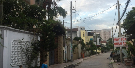 Cần bán lô đất mặt tiền , đường phan văn hớn ,80m, 1,2 tỷ có sổ hồng riêng , san