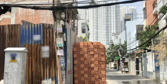 Bán lô đất góc 2 mặt tiền hẻm xe hơi khu Kiều Đàm phường Tân Hưng Quận 7