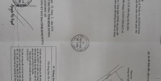 Cần bán đất gần trường học, chợ và gần trung tâm TP Thủ Dầu Một