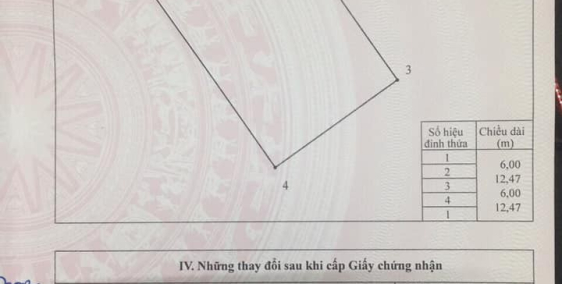 Chính chủ bán lô đất đẹp như trong tranh giáp thi trấn Lim