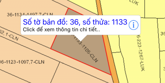 Bán đất nền giá mềm ấp 2 sông trầu, Thị trấn Trảng Bom, Tỉnh Đồng Nai