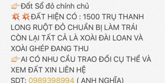 Bán Đất Rẫy 6,5Hecta Xuân Lộc Đồng Nai