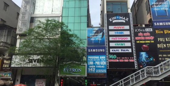 Cho thuê mặt bằng kd mặt phố Nguyễn Khuyến, dt 90m2, mt 4.5m.30tr/th.