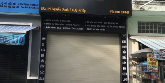 Cho Thuê Mặt Bằng Kinh Doanh Nguyễn Oanh Quận Gò Vấp Riêng Biệt Với Chủ Nhà