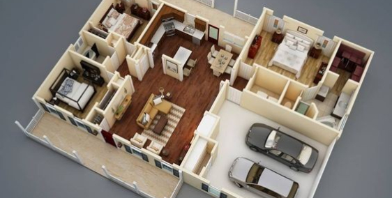 Cho thuê nhà mặt phố Vũ Tông Phan mặt tiền cực rộng, diện tích tới 280 m2.