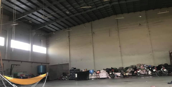 Kho cho thuê, mặt tiền QL1A, gần chợ Bình Chánh. DT 1.024m2. Giá 60.000đ/m2.