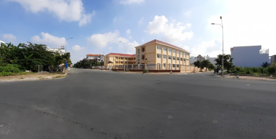 Cho thuê đất 320m2, góc 2 mặt tiền đường B22, Cái Răng, Cần Thơ.