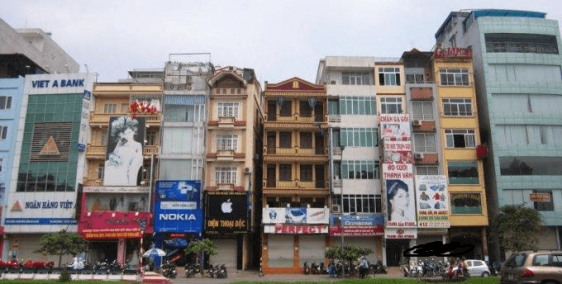 Nhà mặt phố kinh doanh Chùa Láng 60m2 3 tầng