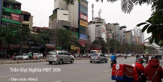 Cho thuê nhà mặt phố Trần Đại Nghĩa làm vp, cty, cửa hàng cf, đồ uống cao cấp, c