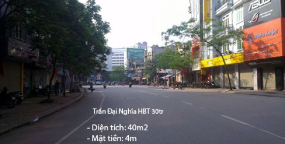 Mặt bằng kinh doanh, Văn Phòng Quận Hai Bà Trưng 40m², 30 triệu/tháng