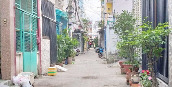 Cho thuê nhà nguyên căn hẻm 3m đường Bùi Minh Trực Phường 5 Quận 8