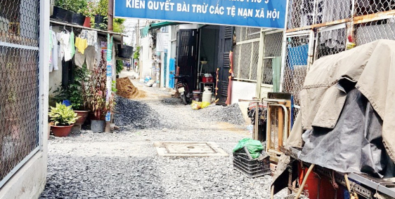 Cho thuê nhà nguyên căn gần mặt tiền đường Bùi Minh Trực Phường 5 Quận 8