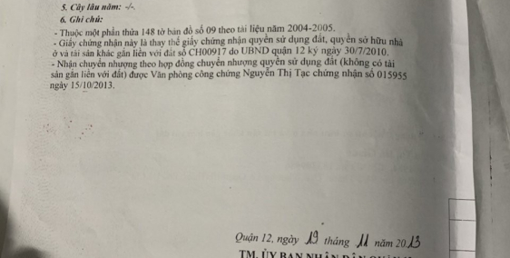 Chính chủ cần bán gấp lô đất tại Thạnh Xuân, thành phố HCM.