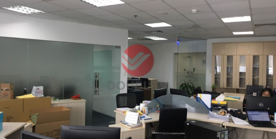 Văn phòng cho thuê hạng B quận 1 dt 92m2 MT Hàm Nghi giá 75tr