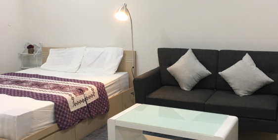 Cho thuê căn Officetel Sunrise City View,Q7,máy lạnh,rèm cửa giá 9tr/tháng