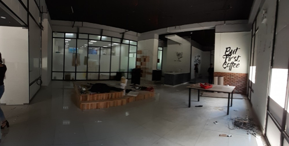 Cho thuê văn phòng - Tầng trệt tòa nhà văn phòng Topaz Garden