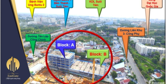 Căn hộ THE EAST GATE NGAY BẾN XE MIỀN ĐÔNG MỚI QUẬN 9