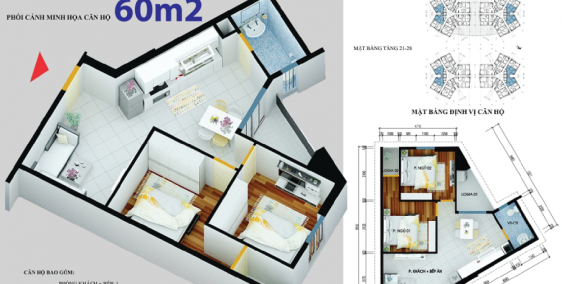 Chính chủ cần tiền nên muốn bán gấp căn hộ ở Bộ Tư Lệnh Thủ Đỏ CT1 Yên Nghĩa