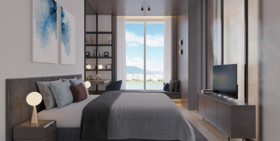 Bán Căn Hộ Cao cấp Bạch Đằng – Cho thuê 40tr/tháng