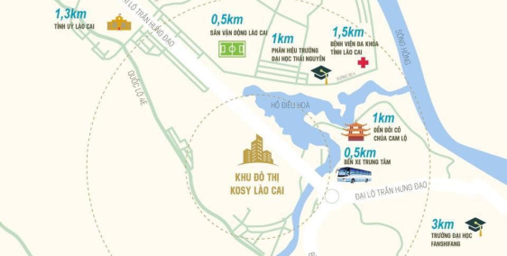 Kosy mountain view Lào Cai chỉ với 7,3tr/m2 sở hưu 100m2