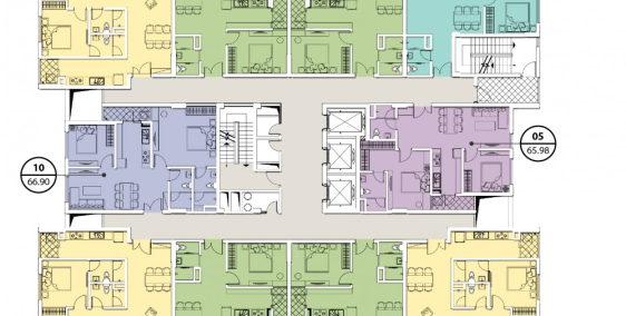 Bán căn ngoại giao 3PN Hướng Đông Nam siêu mát mẻ, Khu đô thị mới Việt Hưng