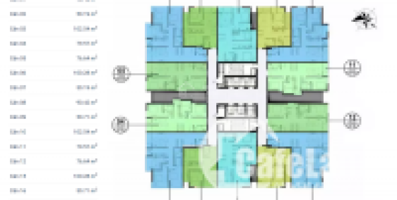 Bán căn 3 góc, 3PN chung cư GoldSeason 47 Nguyễn Tuân CH 109m2. Giá 2.4 tỷ