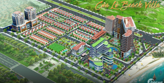 Mở bán đất nhà phố vườn và đất biệt thự MT biển dự án Cửa Lò Beach Villa Nghệ An