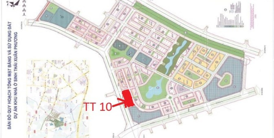 !Chính chủ bán cắt lỗ TT10 liền kề Foresa Xuân Phương