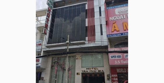 Bán khách sạn Tân Phú Giá số 58-60 Gò Dầu F.Tân Quý Q.Tân Phú.  - DT: 10m x 17m