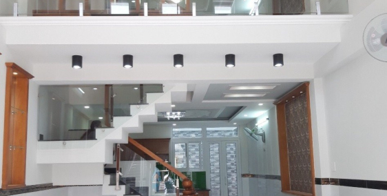 Nhà Sổ Hồng liền kề, 3 lầu 1 sân thượng, đường thông 10m, gần BV CủChi