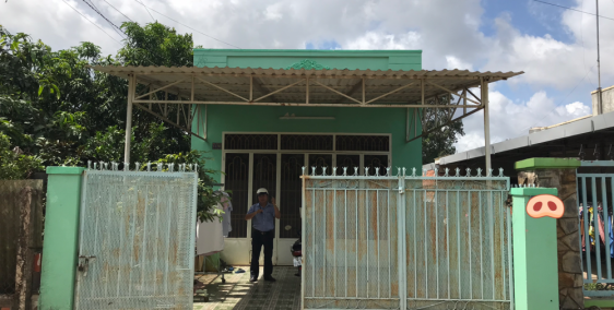 Bán nhà mặt tiền đường nhựa 10m