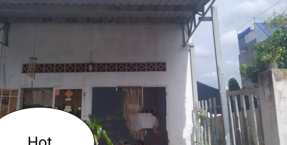 Nhà cấp 4 huyện Bình Chánh 112m2, TL10, đã có SHR