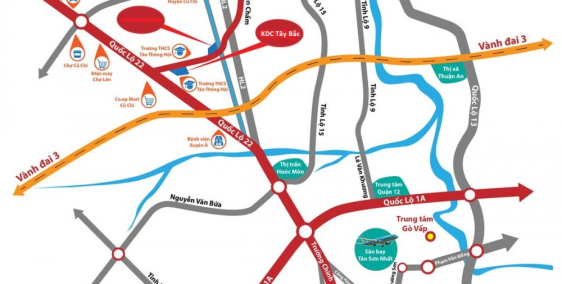 Dự án đất nền Trần Văn Chẩm Củ Chi